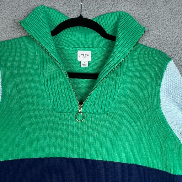 J.Crew Pullover Half Zip/Size Small - Picture 2 of 10
